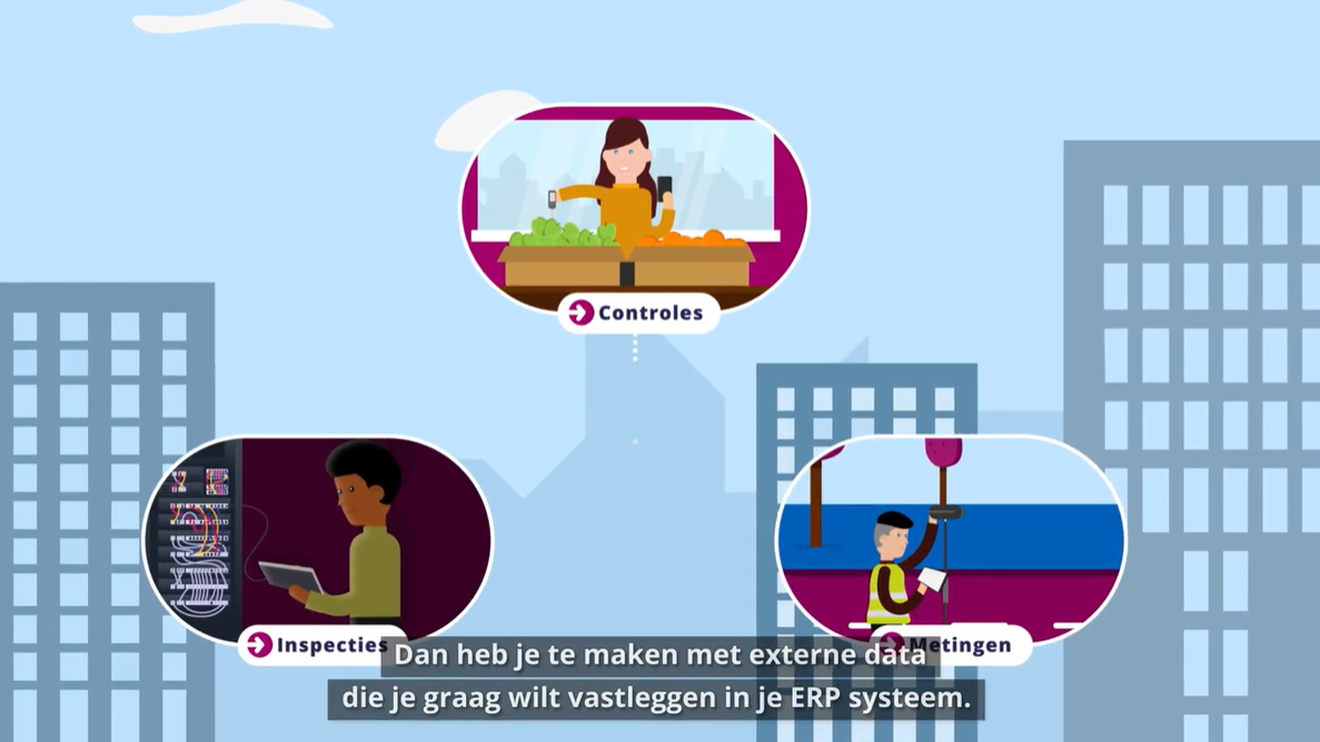 Digitaliseren van data metingen inspecties controles